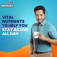 Horlicks Lite Health & Nutrition drink - 450 g Pet Jar (Regular Malt)