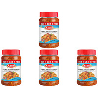 Pack of 4 - Aachi Garlic Tomato Thokku Rice Paste - 200 Gm (7 Oz) [Buy 1 Get 1 Free]