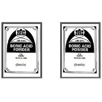 Pack of 2 - Boric Acid Carrom Board Powder - 100 Gm (3.5 Oz)