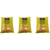 Pack of 3 - India's Nature Organic Chana Dal - 4 Lb (1.81 Kg)