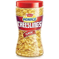 Parle Monaco Cheeslings Classic - 150 Gm (5.29 Oz) [50% Off]