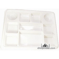 Party Plate (thali) - Square - 50 pack (50 pack)