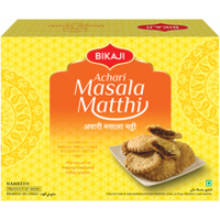 Case of 20 - Bikaji Achari Masala Matthi - 400 Gm (14.1 Oz)